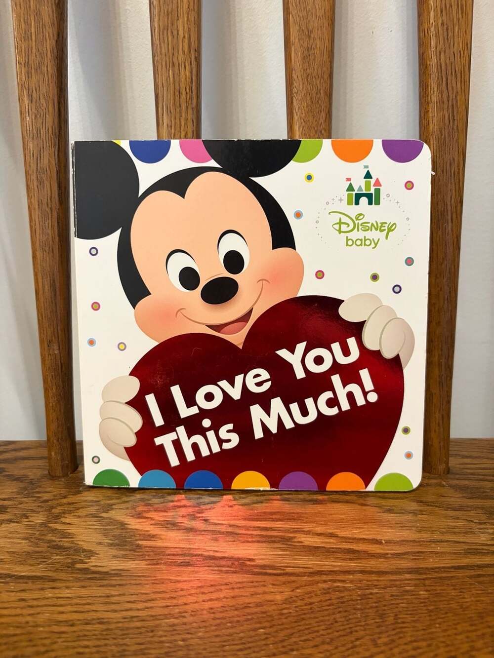 Disney Baby I Love You This Much Board Book